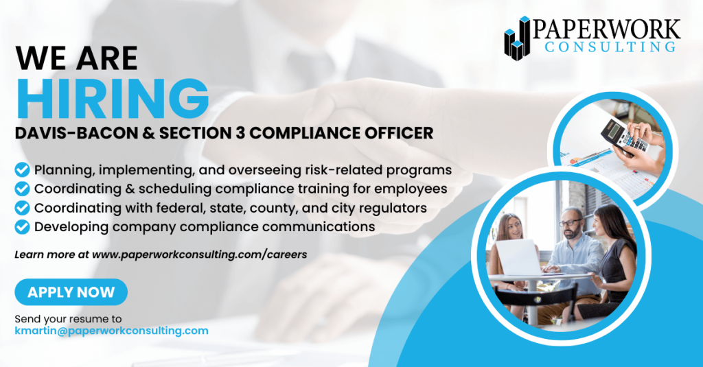 Paperwork Consulting Now Hiring Compliance Officer